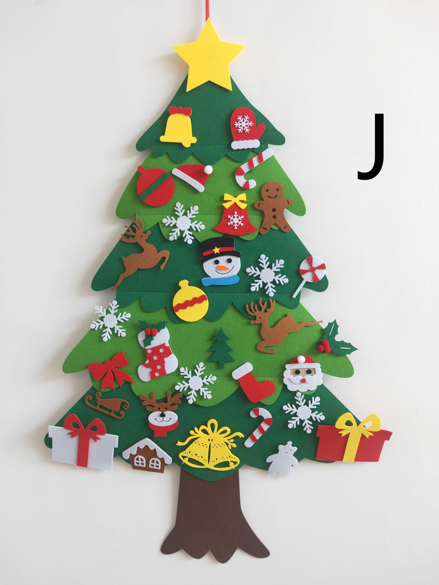 FestiveFelt 3D Christmas Tree Kit