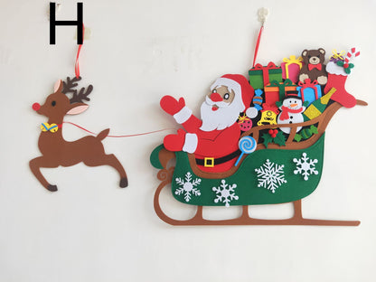 FestiveFelt 3D Christmas Tree Kit