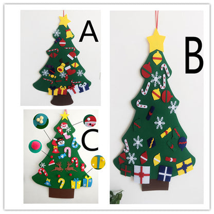 FestiveFelt 3D Christmas Tree Kit