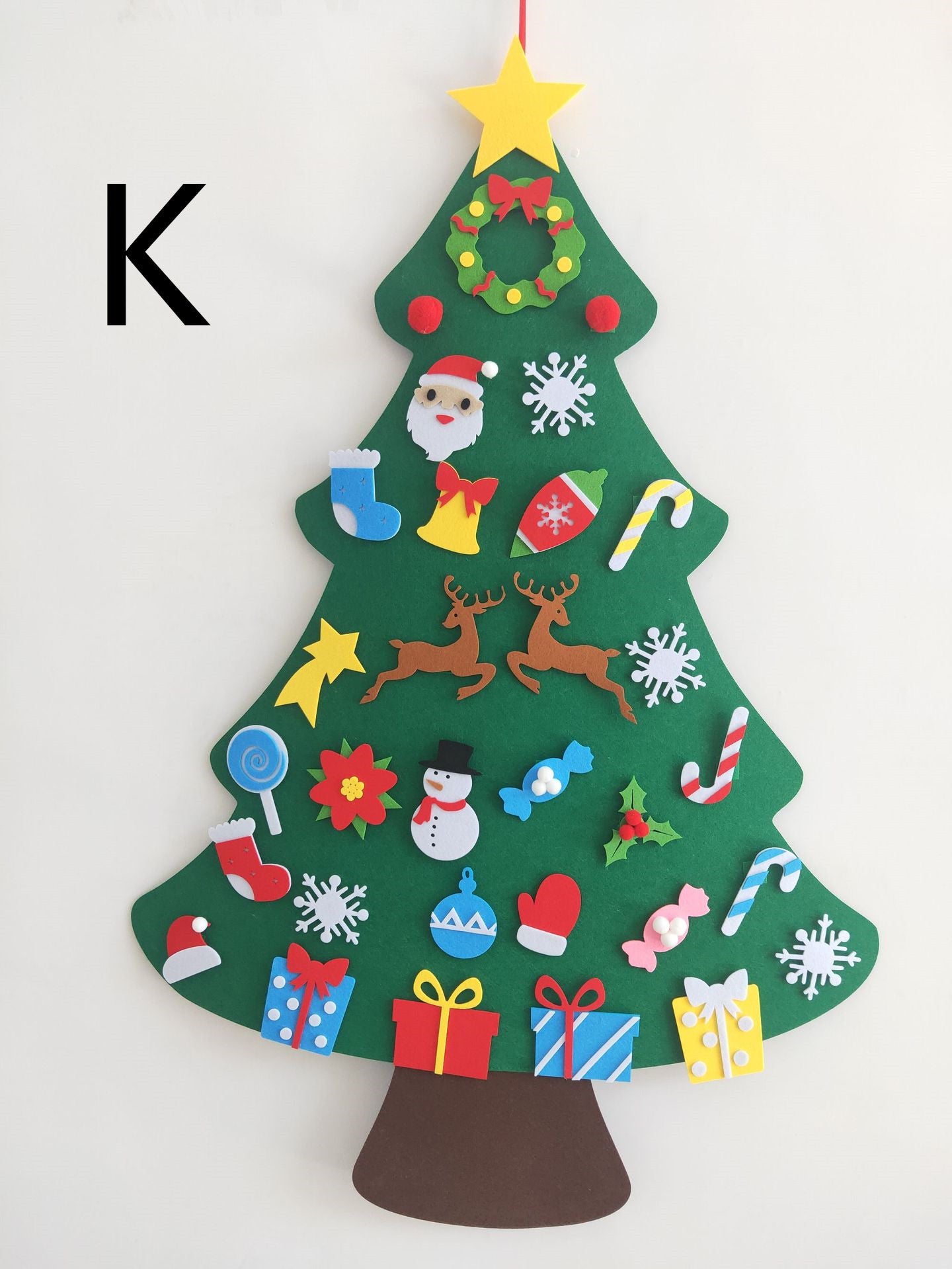 FestiveFelt 3D Christmas Tree Kit