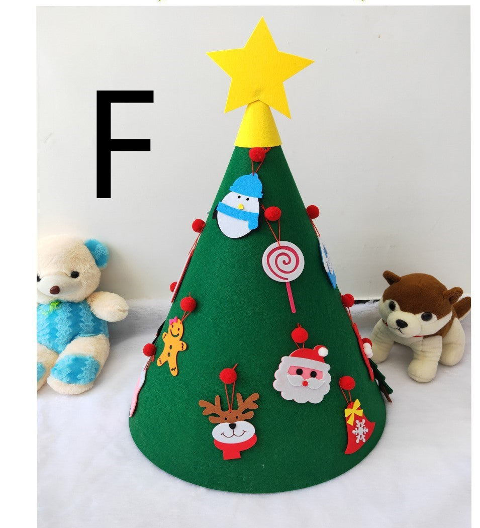 FestiveFelt 3D Christmas Tree Kit