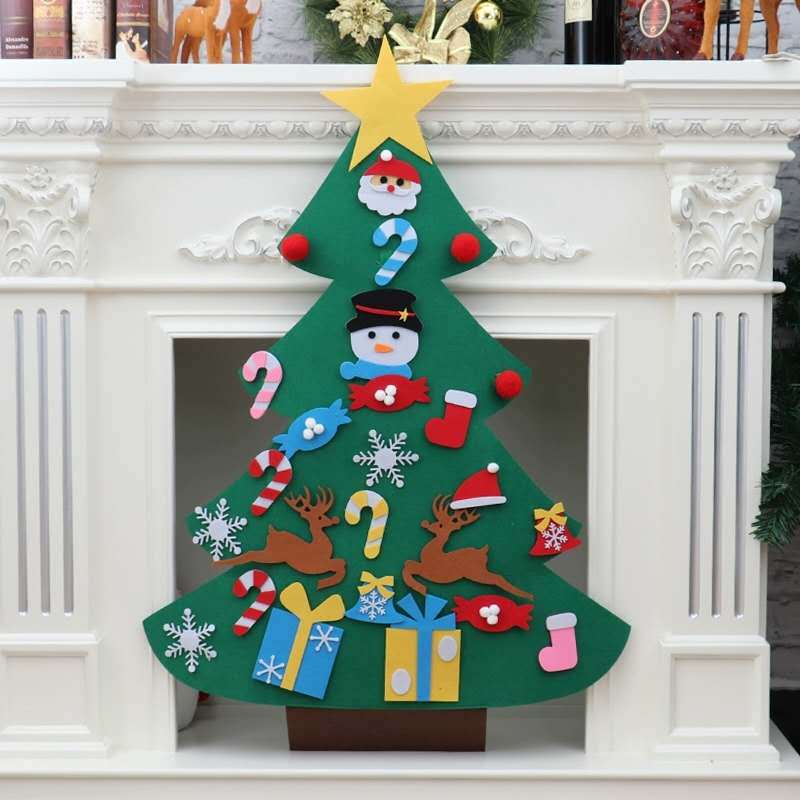 FestiveFelt 3D Christmas Tree Kit