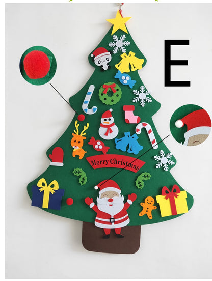 FestiveFelt 3D Christmas Tree Kit